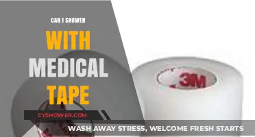 Showering with Medical Tape: Safe Practices and Precautions to Consider