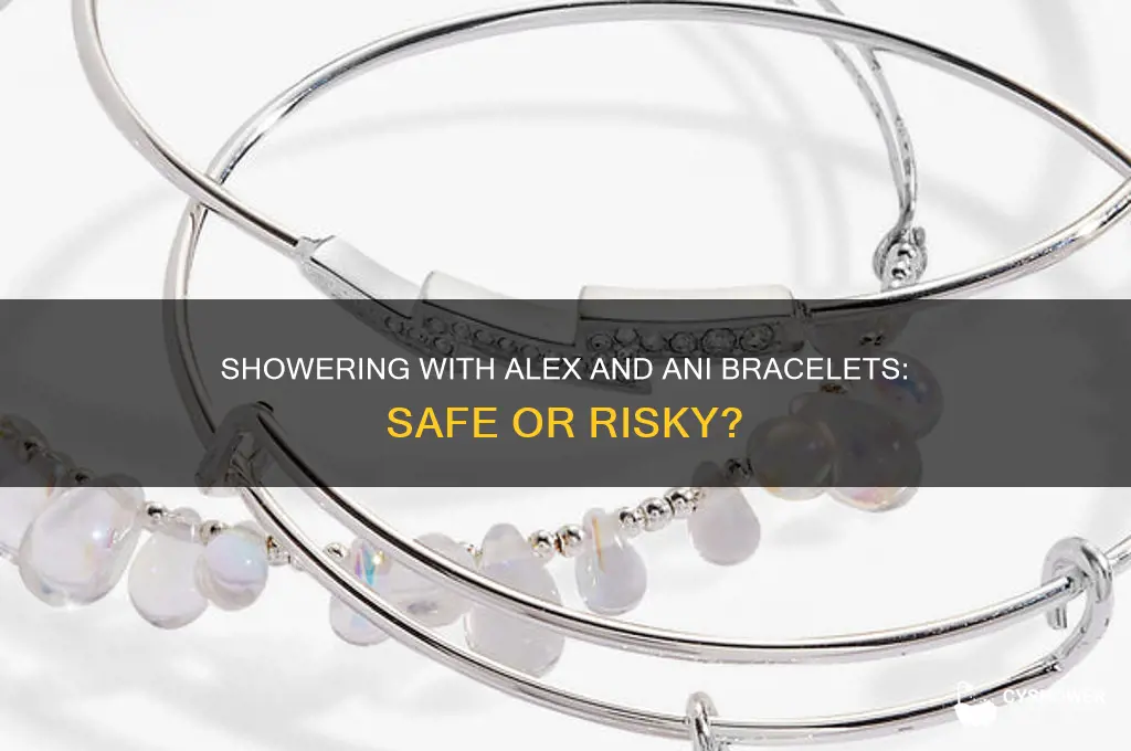 can i shower with my alex and ani bracelets