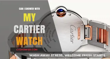 Showering with Your Cartier Watch: Safe or Risky?