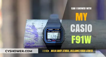 Showering with Your Casio F91W: Waterproof or Risky Move?