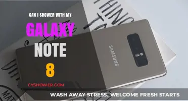 Showering with Galaxy Note 8: Waterproof or Risky Move?