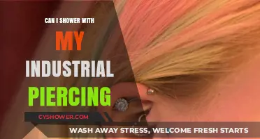 Showering with an Industrial Piercing: Safe Practices and Healing Tips