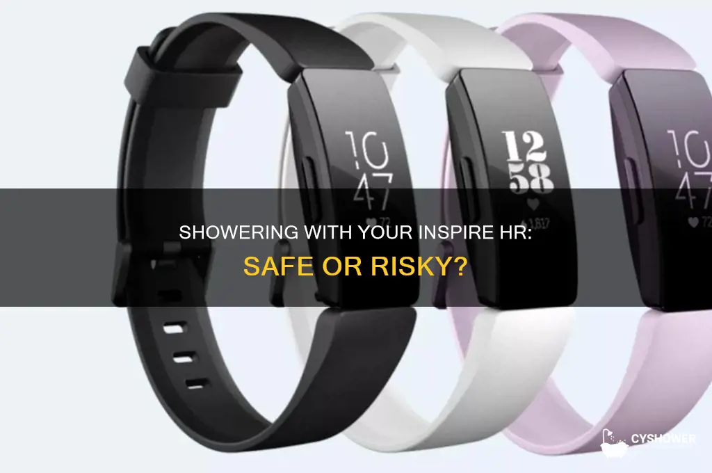 can i shower with my ispire hr