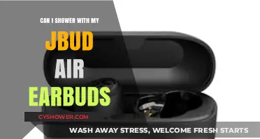 Showering with JBud Air Earbuds: Safe or Risky Move?