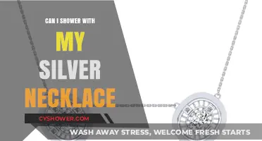 Showering with Silver: Safe or Risky for Your Necklace?