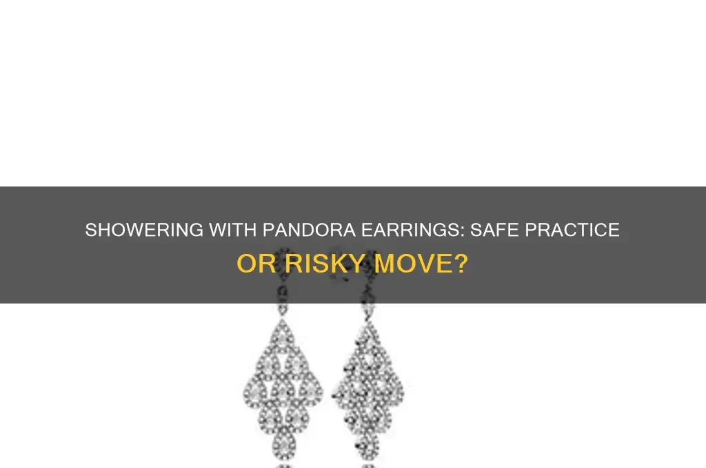 can i shower with pandora earrings