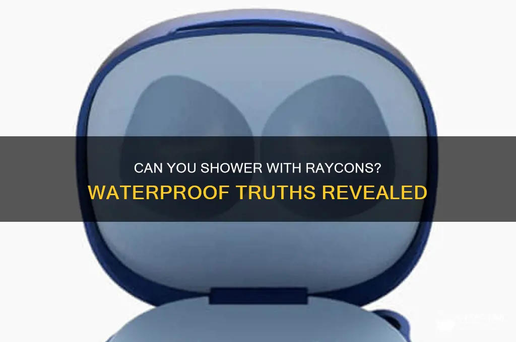 can i shower with raycons
