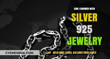 Showering with 925 Silver Jewelry: Safe or Risky Practice?