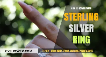 Showering with Sterling Silver Rings: Safe or Risky Practice?