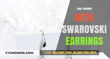 Showering with Swarovski Earrings: Safe Practice or Risky Move?