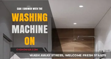 Showering While Washing Machine Runs: Safe or Risky Practice?