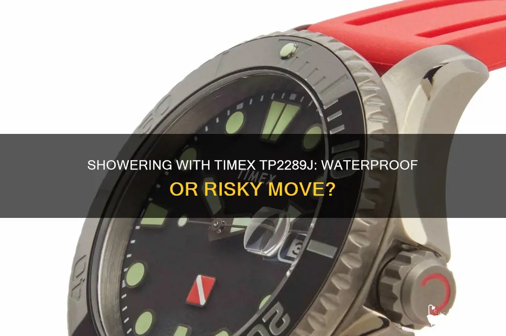 can i shower with timex tp2289j