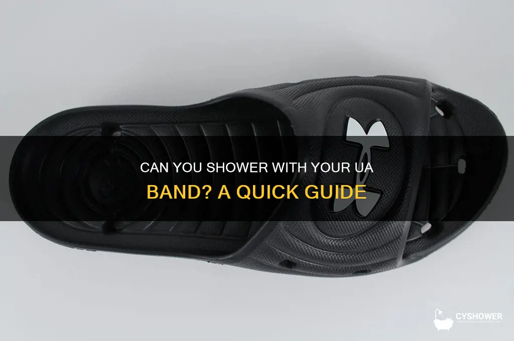 can i shower with ua band