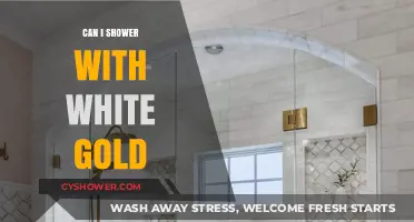 Showering with White Gold: Safe Practices and Care Tips