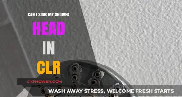 Can You Safely Soak Your Shower Head in CLR? Find Out!