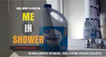 Is Spraying Bleach on Yourself in the Shower Safe? Find Out!