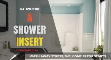 Spray Foam for Shower Inserts: Is It a Viable DIY Solution?
