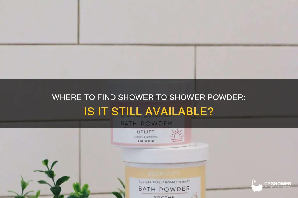 can i still buy shower to shower powder