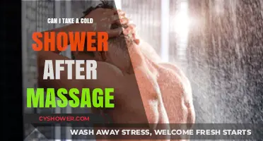 Cold Showers After Massage: Benefits, Risks, and Best Practices