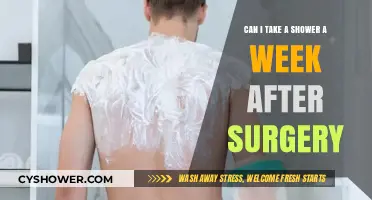 Post-Surgery Shower Guide: Safe to Shower One Week After Surgery?