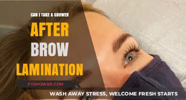 Shower After Brow Lamination: What You Need to Know