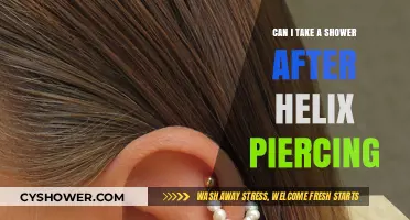 Helix Piercing Aftercare: Showering Safely Post-Piercing Tips