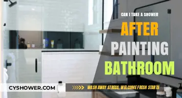 Post-Painting Shower Tips: Safely Clean Up After Bathroom Makeover