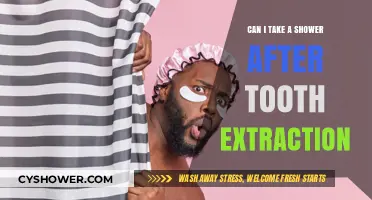 Showering Safely After Tooth Extraction: Tips and Precautions