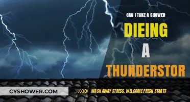 Showering During Thunderstorms: Safe Practice or Risky Behavior?
