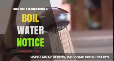 Showering Safely: What to Do During a Boil Water Notice