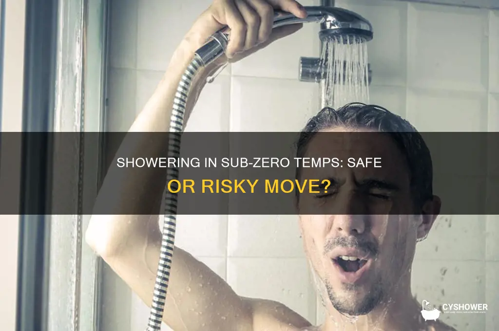 can i take a shower if it
