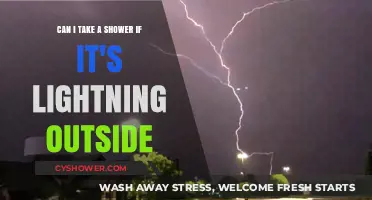 Showering During a Thunderstorm: Safe or Risky? Expert Advice