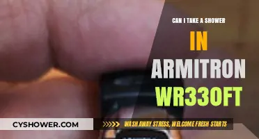 Can You Shower with an Armitron WR330FT? Water Resistance Explained
