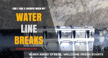 Water Line Break? Here's What to Do Before Showering