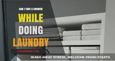 Showering While Doing Laundry: Time-Saving Hack or Household Hazard?