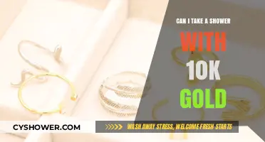 Showering with 10K Gold: Safe Practice or Risky Move?