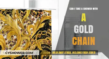 Showering with a Gold Chain: Safe Practice or Risky Move?