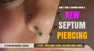 New Septum Piercing Care: Showering Tips for Safe Healing