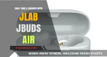 Showering with JLab JBuds Air: Waterproof or Risky Move?