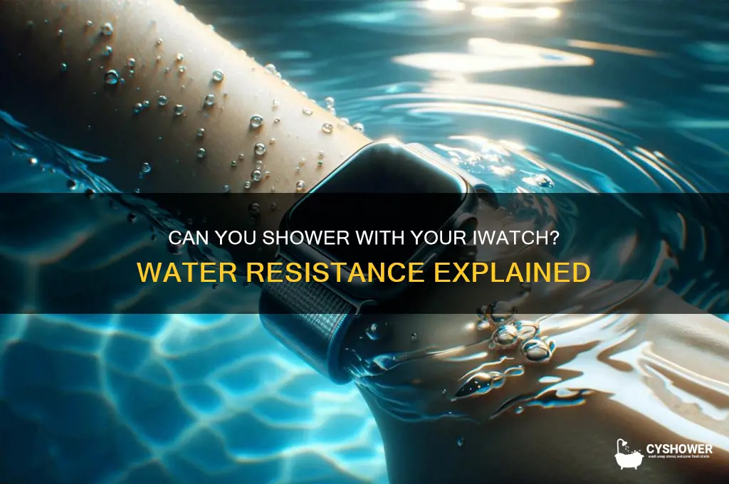can i take a shower with my iwatch