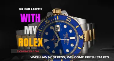 Showering with Your Rolex: Safe Practice or Risky Move?