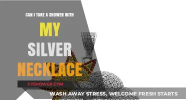 Showering with Silver: Safe or Risky for Your Necklace?