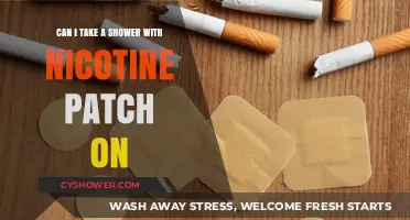 Showering with a Nicotine Patch: Safe or Risky Practice?