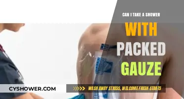 Showering with Packed Gauze: Safe Practices and Precautions to Follow