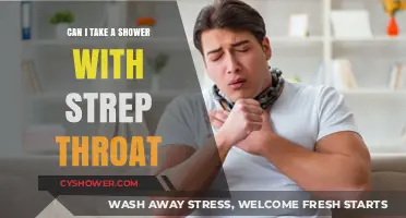Showering with Strep Throat: Safe Practice or Risky Move?