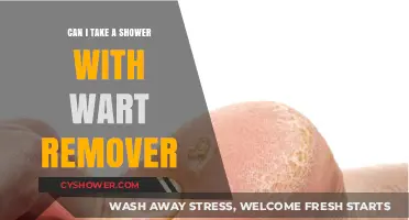 Showering with Wart Remover: Safe Practice or Risky Move?