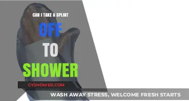 Showering with a Splint: When and How to Safely Remove It