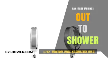 Showering with Earrings: When and How to Safely Remove Them
