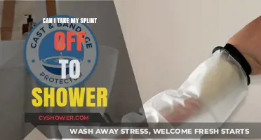 Showering with a Splint: When and How to Safely Remove It