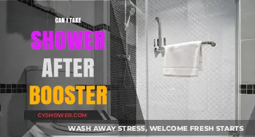 Post-Booster Shower Guidelines: What You Need to Know